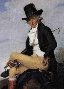 Jacques-Louis  David Portrait of Pierre Seriziat oil on canvas